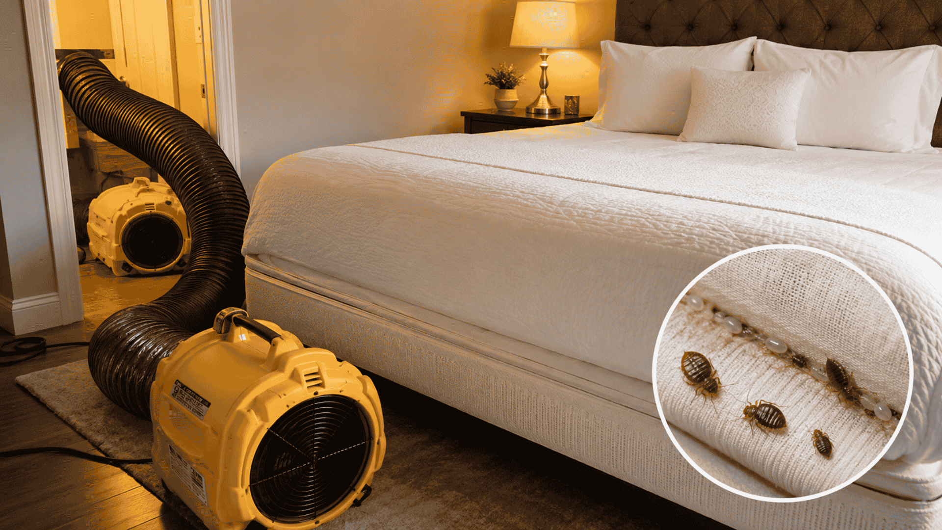 Professional bed bug heat treatment service